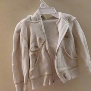 Girl's zip up hoodie